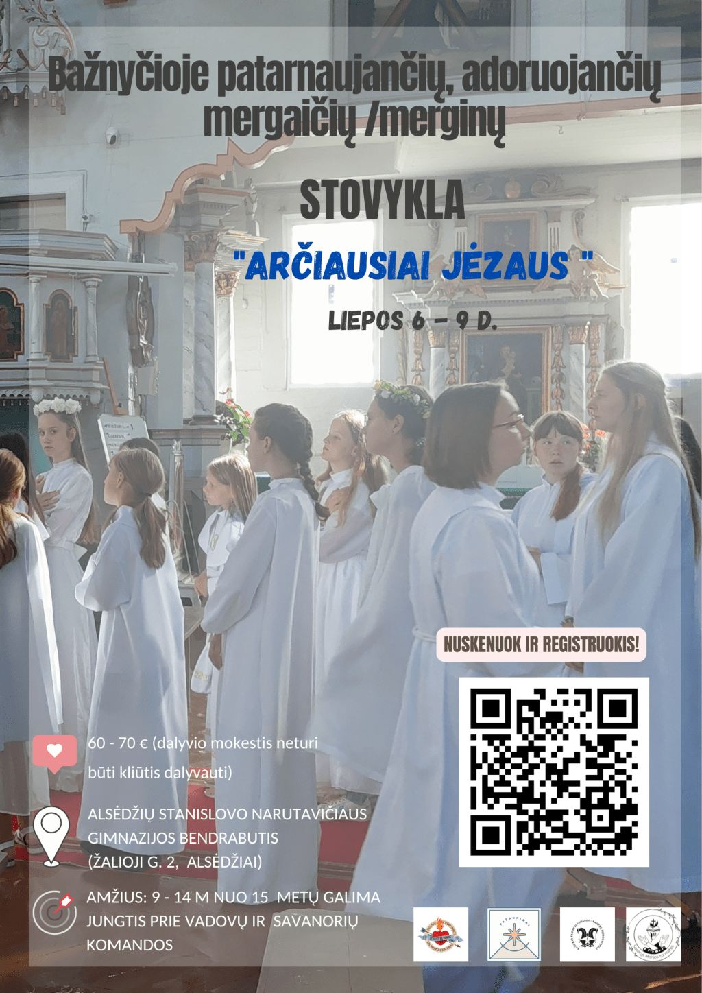 Adorančių stovyklą 2025