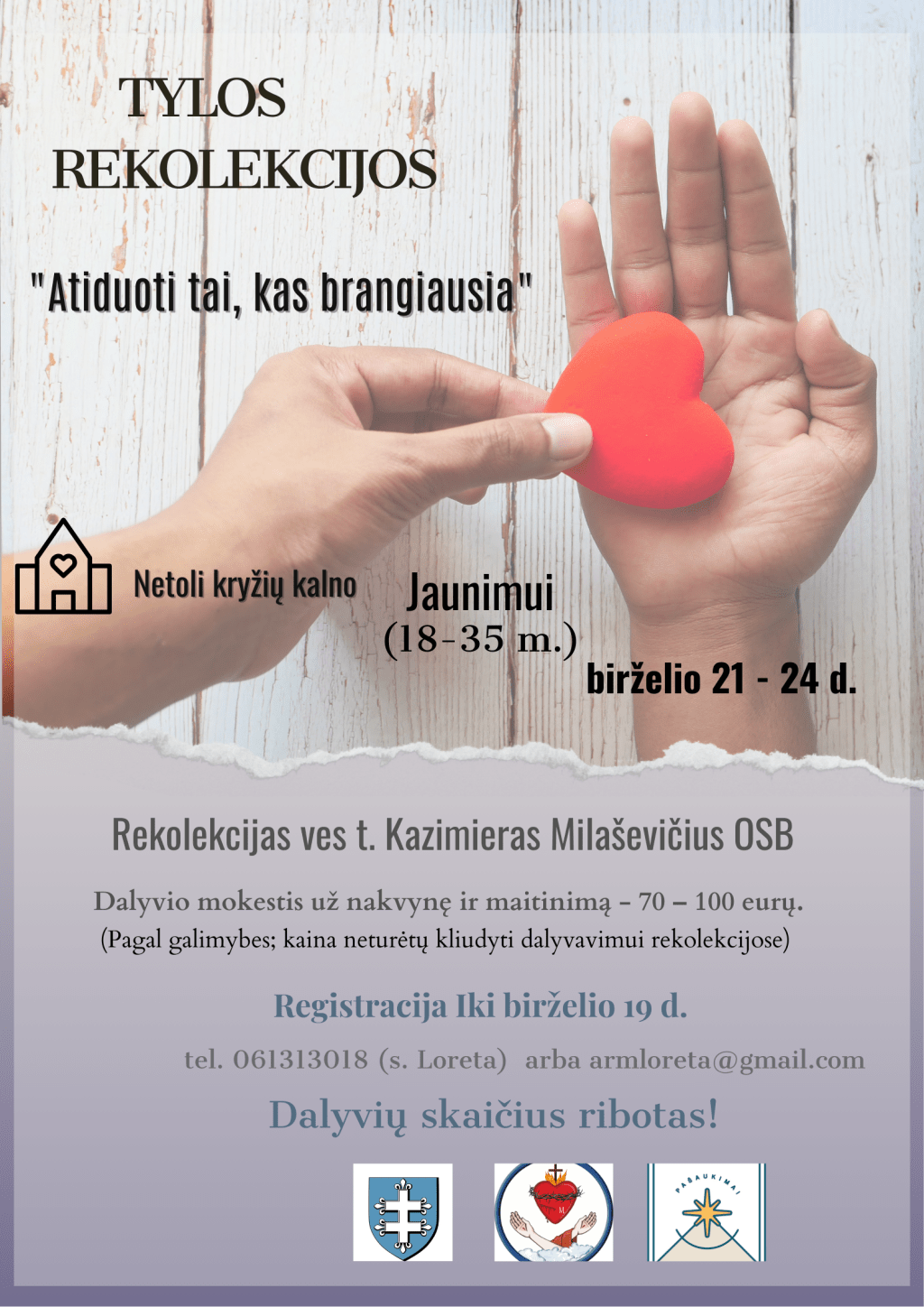 Rekolekcijos „Atiduoti tai, kas brangiausia“&nbsp;2025